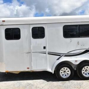 2002 Kiefer Built 2 Horse Bumper Pull