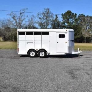 2002 Logan Coach 3HBP 3 Horse Trailer