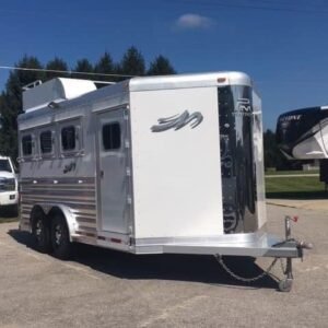 2018 Platinum Coach 3 Horse Bumper Pull