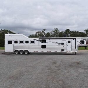 2021 Lakota BigHorn 8519TBB 5 Horse Trailer with 19′ Short Wall