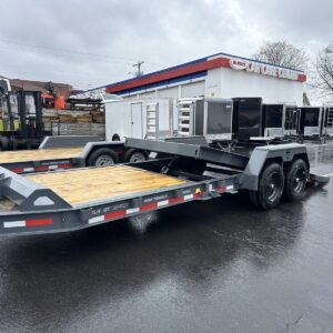 Gravity Equipment Tilt Trailer 81.5″x22′ Moritz Charcoal 16,000 GVWR