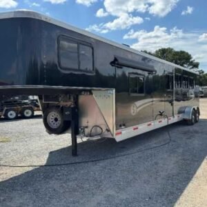 Used 2020 Shadow 7410 4 Horse Trailer with 11′ Short Wall