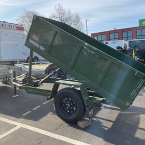 High-Capacity Tandem Axle Dump Trailer — Hydraulic Dump Bed — Stock O042