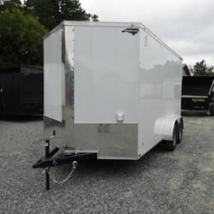 Rear Ramp Enclosed Cargo Trailer