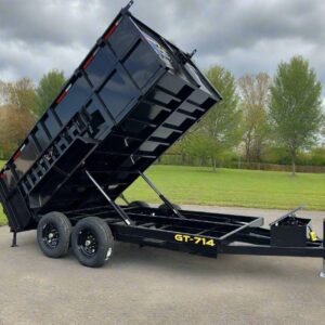 Heavy-Duty Hydraulic 83 ft Dump Trailer — 14K GVWR Hydraulic Dump Bed