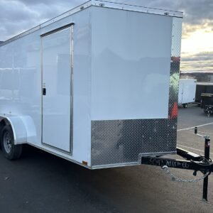 Rear Ramp Enclosed Cargo Trailer