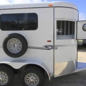 2017 Bee 2H Super WT 2 Horse Trailer