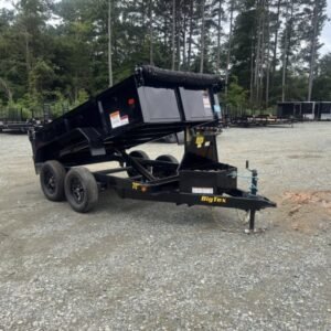 Contractor-Ready Professional Contractor 10 ft Dump Trailer — 7K GVWR Hydraulic Dump Bed