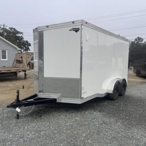 7K GVWR Rear Ramp Enclosed Cargo Trailer