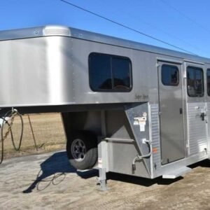 2018 Sundowner SS2HGN 2 Horse Trailer with 4′ Short Wall
