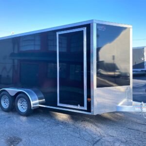 Single Axle Enclosed Cargo Trailer