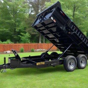 Jobsite-Ready 83 ft Dump Trailer — Hydraulic Dump Bed