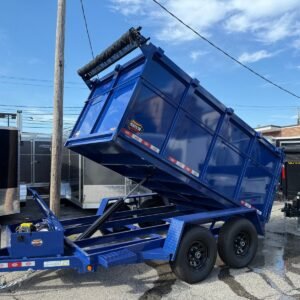 High-Capacity Industrial Strength 48 ft Dump Trailer — 10K GVWR Hydraulic Dump Bed