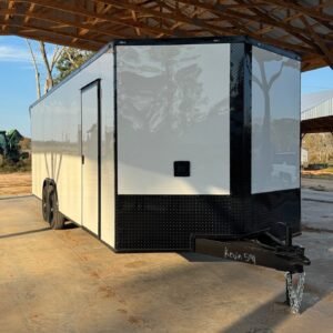 Coast To Coast 8.5x24 White Blackout Enclosed Cargo Trailer