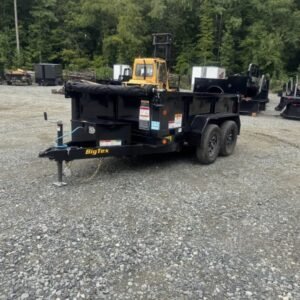 High-Capacity Industrial Strength 10 ft Dump Trailer — 7K GVWR Hydraulic Dump Bed