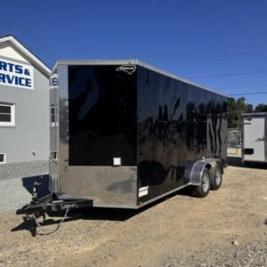 2026 Quality Cargo 7x16 Concession Barn Door 50 Amp Electrical