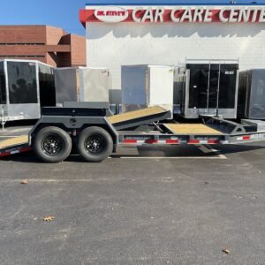 Gravity Equipment Tilt Trailer 81.5″x20′ Moritz Charcoal  14,000 GVWR