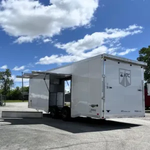 Rear Ramp Enclosed Cargo Trailer