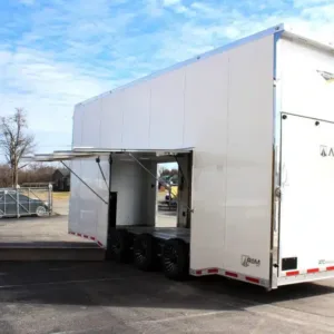 Rear Ramp Enclosed Cargo Trailer