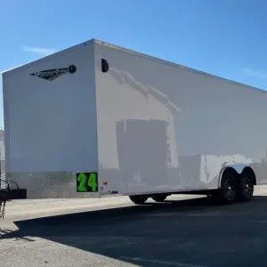 Rear Ramp Enclosed Cargo Trailer