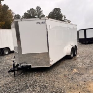 7K GVWR V-Nose Enclosed Cargo Trailer