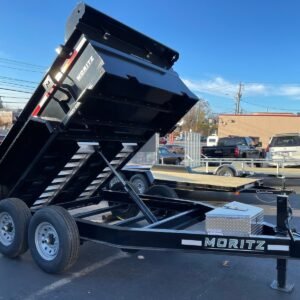 Contractor-Ready Professional Contractor 10 ft Dump Trailer — 12K GVWR Hydraulic Dump Bed