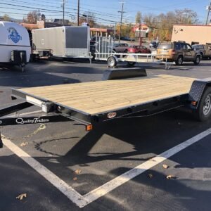 Open Car Hauler Trailer 7’x18′ Quality Trailer 7k Gvwr