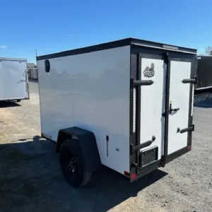 2025-5X8-COVERED-WAGON-ENCLOSED-CARGO-TRAILER-BARN-DOORS-BLACK-TRIM-2.webp