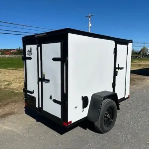 2025-5X8-COVERED-WAGON-ENCLOSED-CARGO-TRAILER-BARN-DOORS-BLACK-TRIM-3.webp