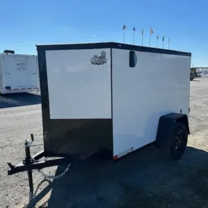 2025-5X8-COVERED-WAGON-ENCLOSED-CARGO-TRAILER-BARN-DOORS-BLACK-TRIM-5.webp