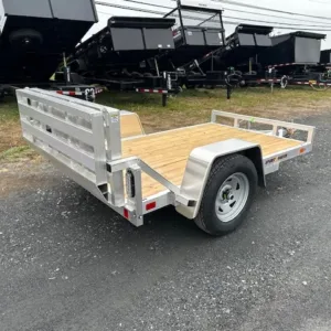 Sport Haven 5×8 Aluminum Utility Trailer Wood Deck