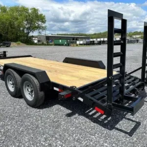 Cam-Superline-7x18-Equipment-Trailer-Self-Clean-Beavertail-Ladder-Ramps-Skid-Steer-Trailer-1.webp