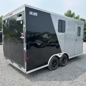 Car-Mate-8.5x16-V-Nose-Enclosed-Cargo-Trailer-AC-Unit-Windows-Cabinets-Aluminum-Wheels-Torsion-Axles-5.webp