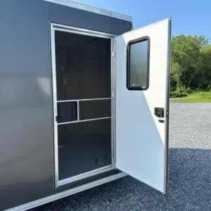 Car-Mate-8.5x16-V-Nose-Enclosed-Cargo-Trailer-Light-Package-Cabinets-AC-Unit-1.webp