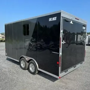 Car-Mate-8.5x16-V-Nose-Enclosed-Cargo-Trailer-Light-Package-Cabinets-AC-Unit-8.webp