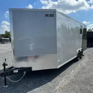 Car-Mate-8.5x20-Enclosed-Cargo-Trailer-V-Nose-Windows-Cabinets-AC-Unit-Electrical-Package-Aluminum-Wheels-3.webp