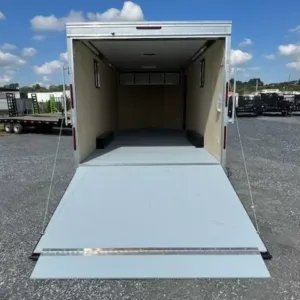 Car-Mate-8.5x20-Enclosed-Cargo-Trailer-V-Nose-Windows-Cabinets-AC-Unit-Electrical-Package-Aluminum-Wheels-5.webp