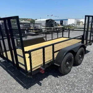 Carry-On-7x14-Landscape-Utility-Trailer-Electric-Brakes-Wood-Deck-Mesh-Sides-Side-ATV-Gate-1-2.webp