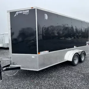 Homesteader-7-x-16-Enclosed-Cargo-Trailer-V-Nose-7ft-Interior-Height-Diamond-Plate-Skirting-OHV-3.webp